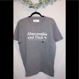 Grey Abercrombie And Fitch Shirt